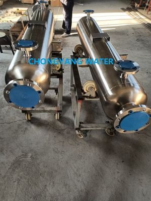 مبدل حرارتی دارویی 316L با مبدل لوله دوتایی ورق ثابت DTS