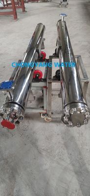 مبدل حرارتی دارویی 316L با مبدل لوله دوتایی ورق ثابت DTS