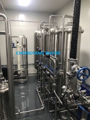 مبادله گرما Ultrapure داروسازی آبشوری تصفیه کارخانه UV لامپ Edi Ro