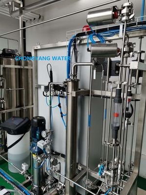 سیستم آب دارویی کوچک کارخانه تصفیه آب دارویی GMP FDA