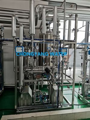 سیستم آب دارویی کوچک کارخانه تصفیه آب دارویی GMP FDA