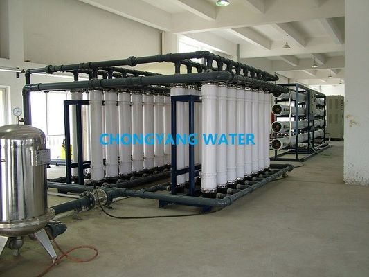 سیستم غشای اولترافیلتراسیون ISO کارخانه تصفیه آب اولترافیلتراسیون برای آب معدنی