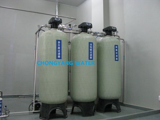 FRP RO Membrane Housing Boiler سیستم تصفیه آب تغذیه ای AC 220V 380V