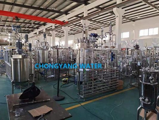 SS Cip Solution شستشوی مخزن آب سیستم سیپ خودکار آبجوسازی در صنایع غذایی