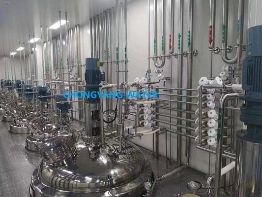 سیستم CIP تمام اتوماتیک CIP در صنایع غذایی Skid با سنسور
