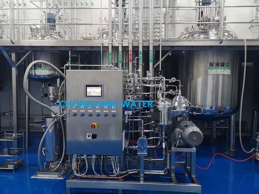 سیستم CIP تمام اتوماتیک CIP در صنایع غذایی Skid با سنسور