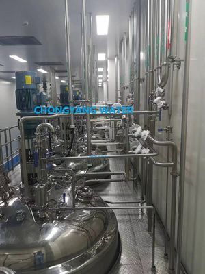 SS304 SS316 مواد تشکیل دهنده برای Cip تجهیزات سیپ اسیدی در صنعت داروسازی