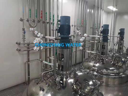 سیستم CIP خودکار سیستم تمیز در محل برای پردازش مواد غذایی SS316 SS304
