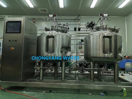 سیستم CIP خودکار سیستم تمیز در محل برای پردازش مواد غذایی SS316 SS304