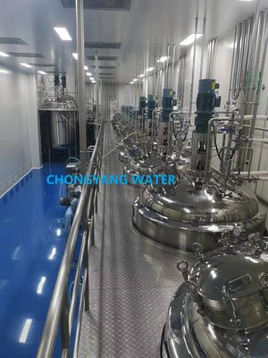 سیستم CIP خودکار سیستم تمیز در محل برای پردازش مواد غذایی SS316 SS304