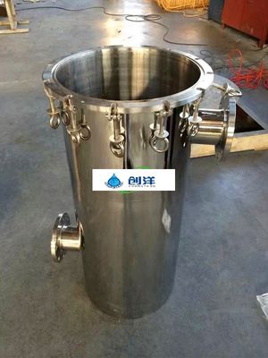 ASTM 304 316L فیلتر ضد زنگ محفظه کیسه فیلتر برای تصفیه آب صنعتی