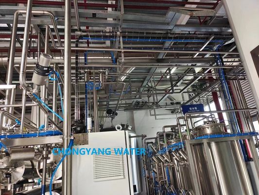 PW WFI حلقه سیستم توزیع آب تصفیه شده سیستم ذخیره و توزیع آب دارویی