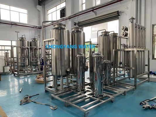 کنترل PLC سیستم آب داروسازی فولاد ضد زنگ برای تولید آب داروسازی