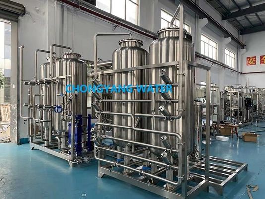 کنترل PLC سیستم آب داروسازی فولاد ضد زنگ برای تولید آب داروسازی