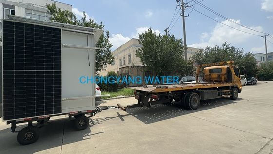 یک سیستم اسمز معکوس فتوولتائیک خورشیدی سیار