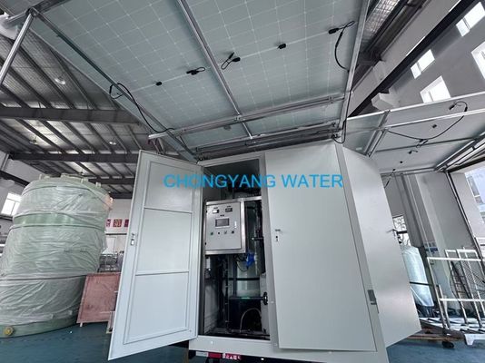 تصفیه کننده آب خورشیدی/سیستم تصفیه آب اسمز معکوس خورشیدی قابل حمل/واحد تصفیه آب بدون شبکه