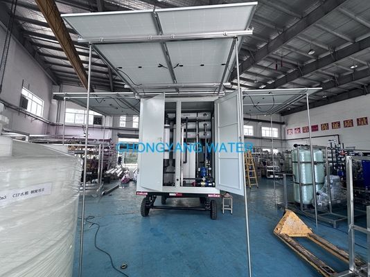 Containerized Solar Desalination System/Trailer-Mounted RO Plant/