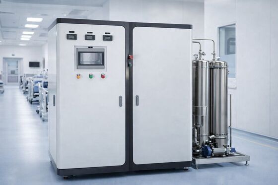 سیستم های تصفیه آب پزشکی RO EDI فناوری تصفیه آب برای پزشکی 100LPH