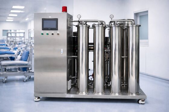 سیستم های تصفیه آب پزشکی RO EDI فناوری تصفیه آب برای پزشکی 100LPH