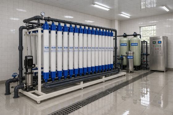 تجهیزات فوق فلتر UPVC Ultrafiltration آب تصفیه در شیر