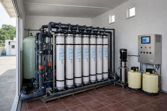 تجهیزات فوق فلتر UPVC Ultrafiltration آب تصفیه در شیر