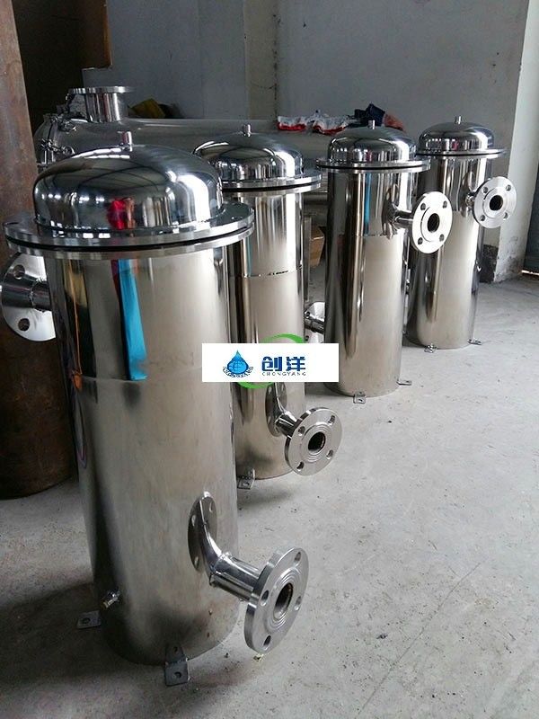 ASTM 304 316L فیلتر ضد زنگ محفظه کیسه فیلتر برای تصفیه آب صنعتی